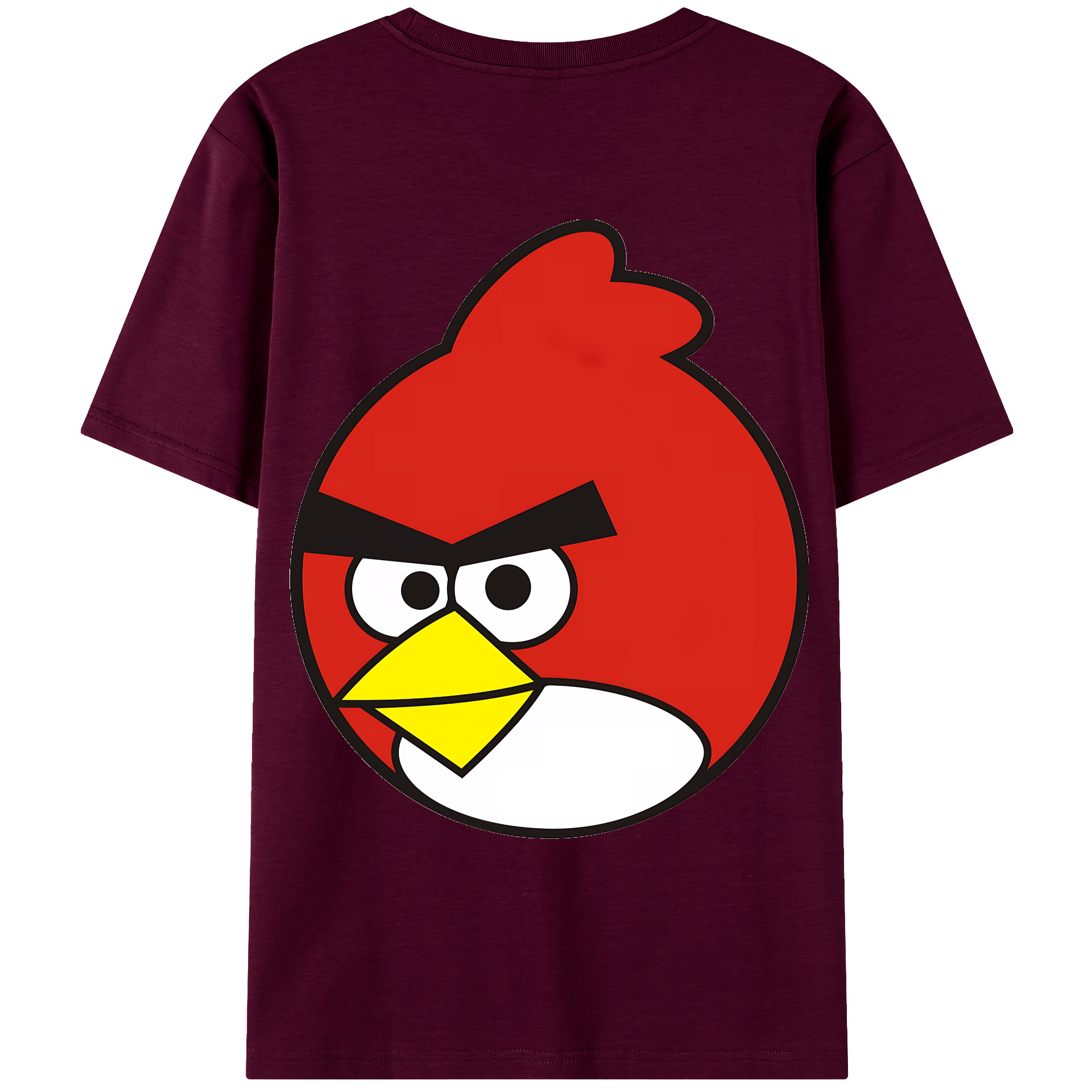 （画像用） Angry Birds アングリーバード レディース半袖Tシャツ(バックプリント)